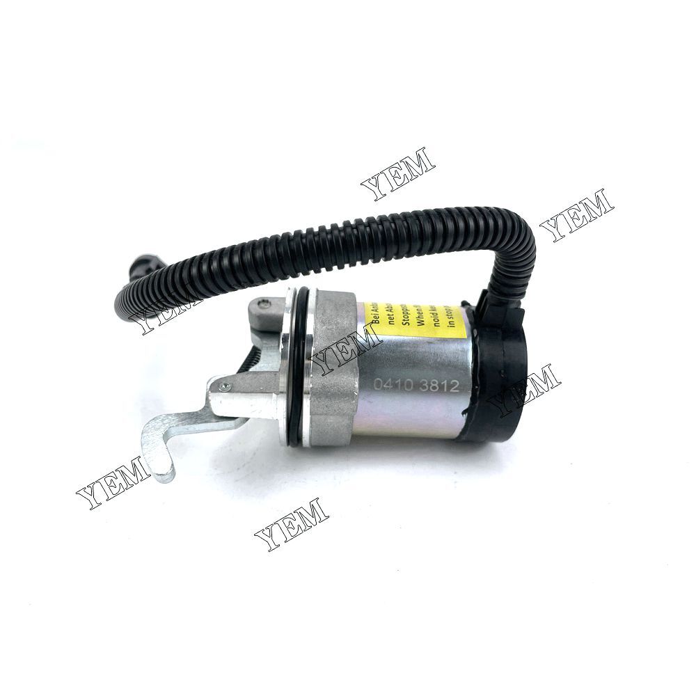 F4M2011 Solenoid Valve 0410-3812 Fit For Deutz Diesel Engine Spare Parts.