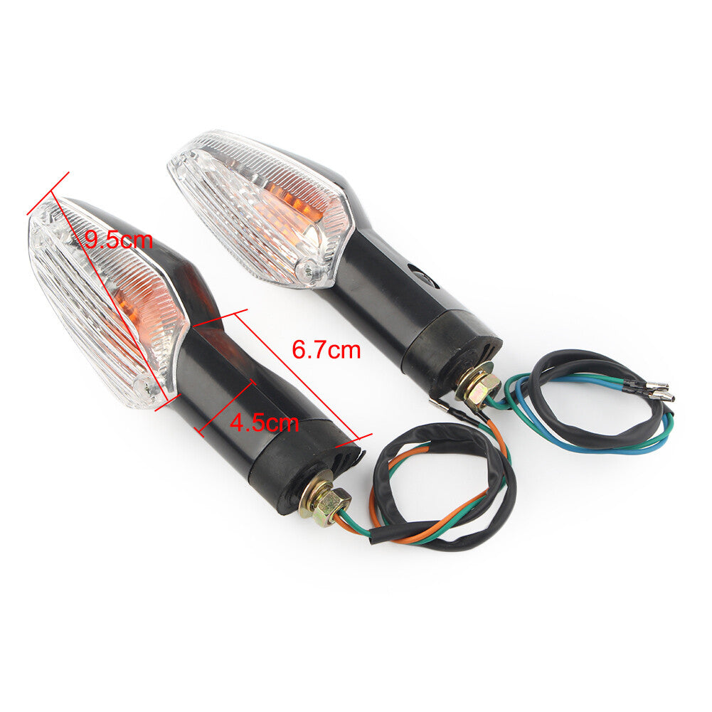 1Pair Turn Signal Indicator Light fits for Honda CBR250R 11-15 CBR300R CB300F 14-17