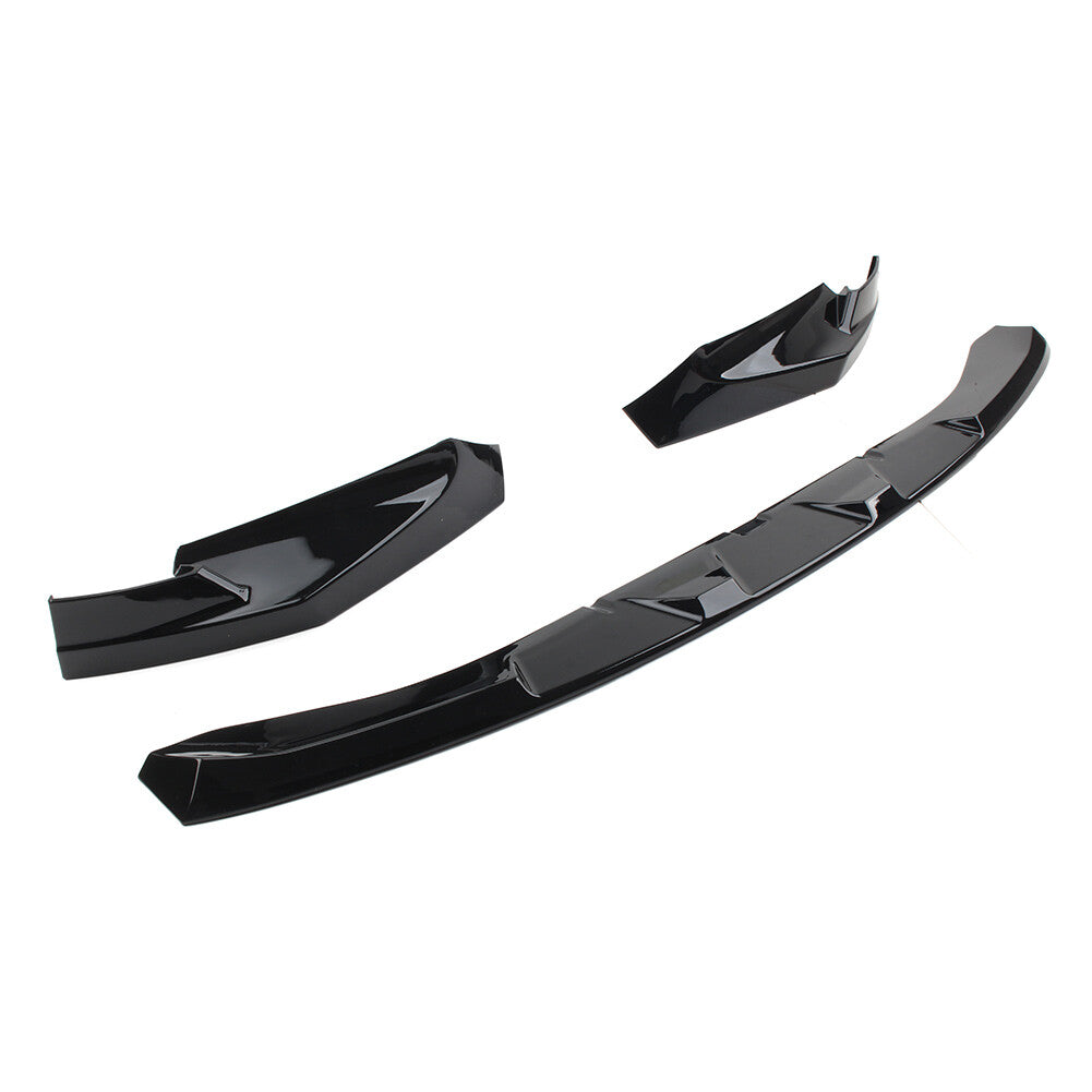 Front Bumper Lip Spoiler for BMW G80 M3 G82 G83 M4 2021-2023 Gloss Black cl