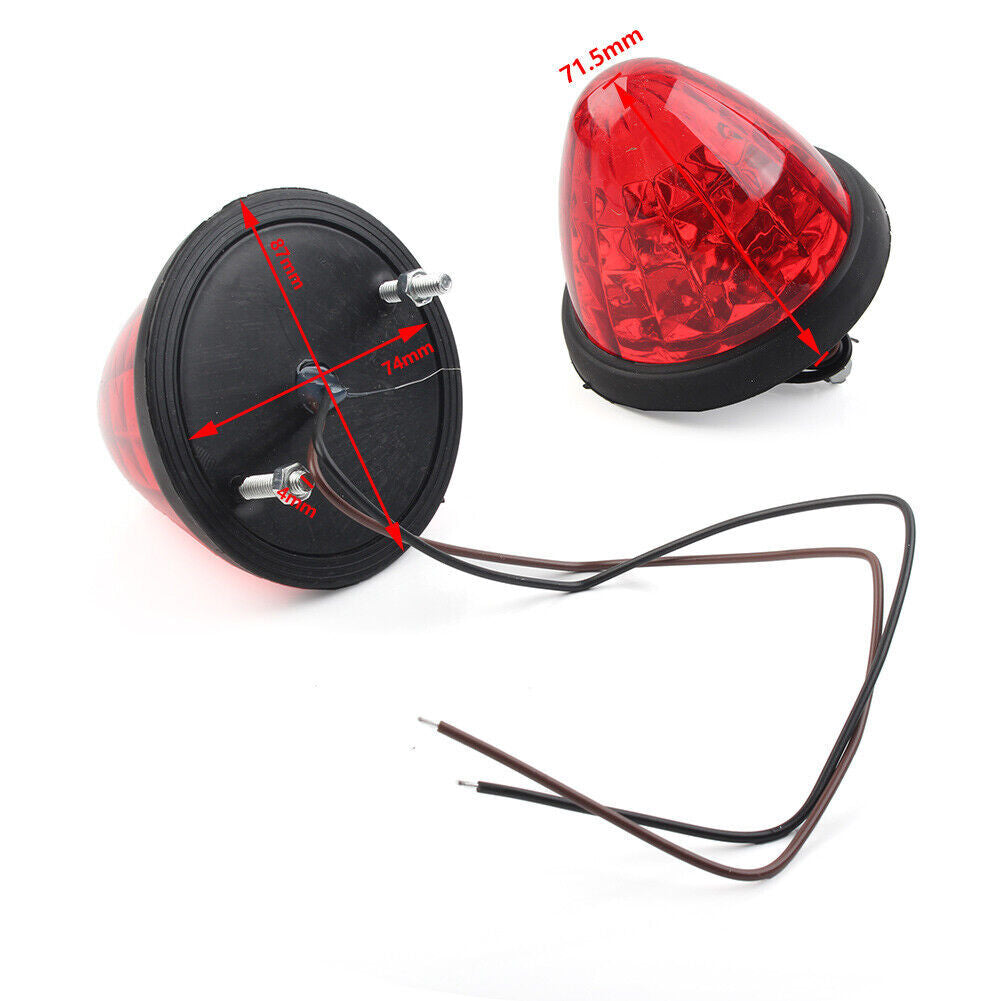 Side Marker Light Turn Signal Clearance Tail Lampfor Truck Trailer Tractor Lorry