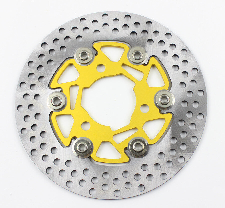 Gold 220MM Adelin Floating Disc Brake Rotor for Honda Ruckus Bikes 58MM 70MM