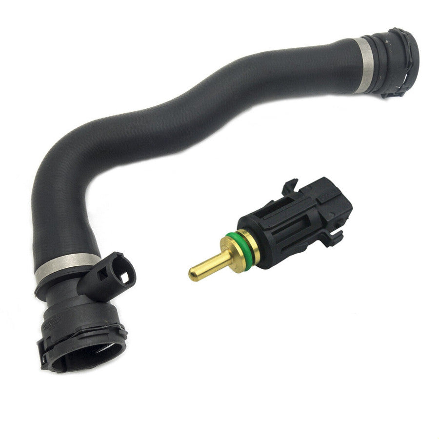 17127508011 Radiator Lower Hose + Sensor for BMW 745Li 545 745 645 E65 7 Series