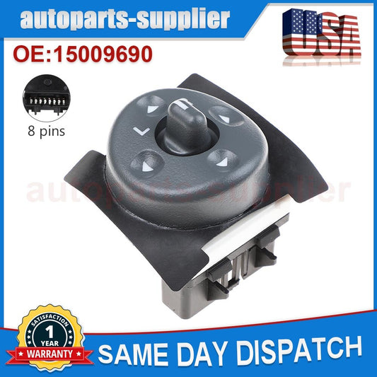 Power mirror switch 15009690 for Chevrolet for GMC CK 1500/2500/3500 pickups (suburban).