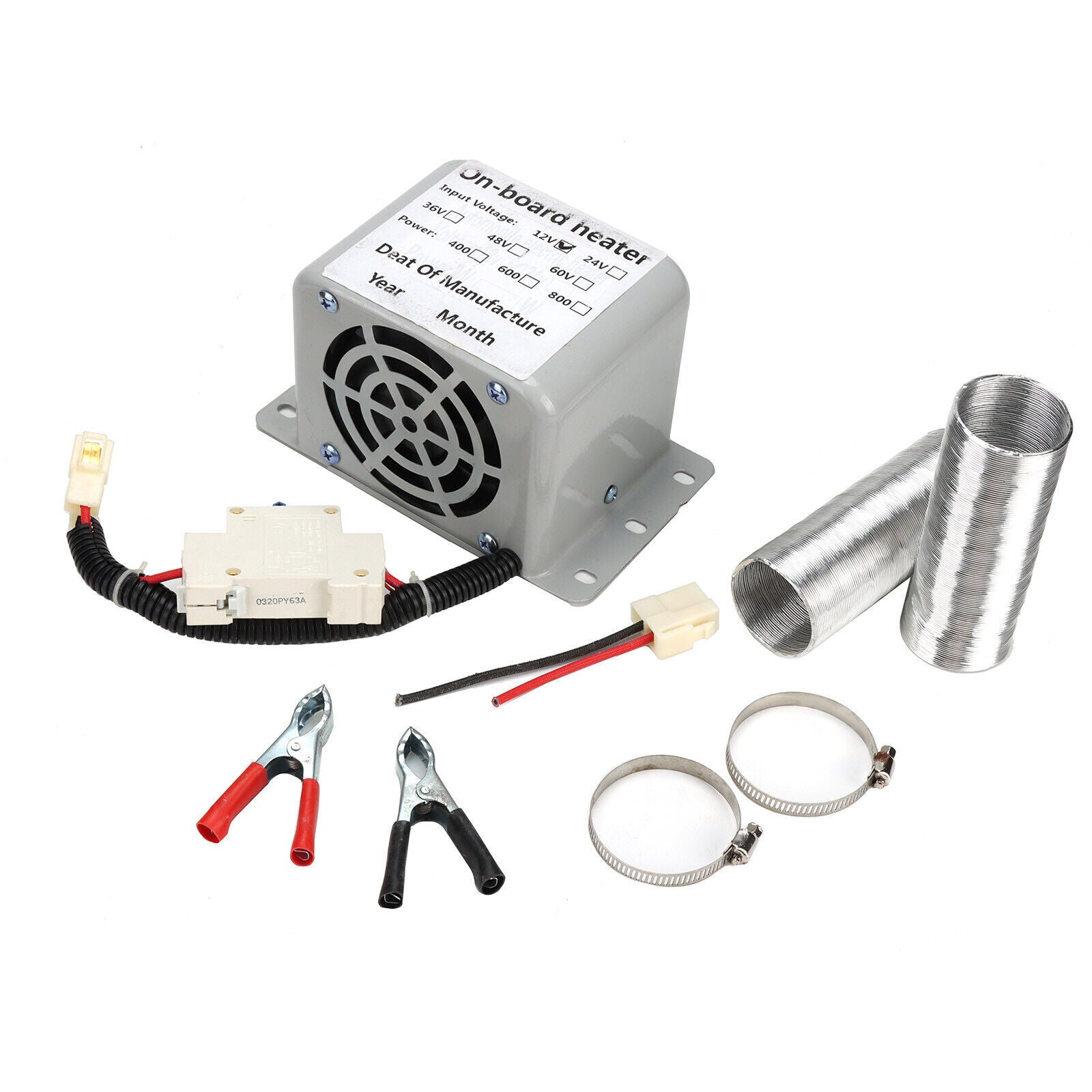 12V DC Electric Car Heater Heating Fan Defogger Defroster Demister Truck 800W