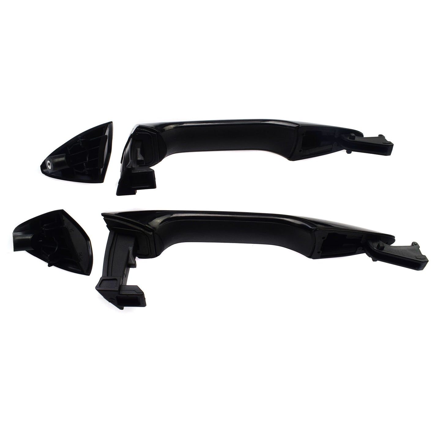 Two-piece set of left and right exterior door handles suitable for Hyundai for Elantra 2011-2016.