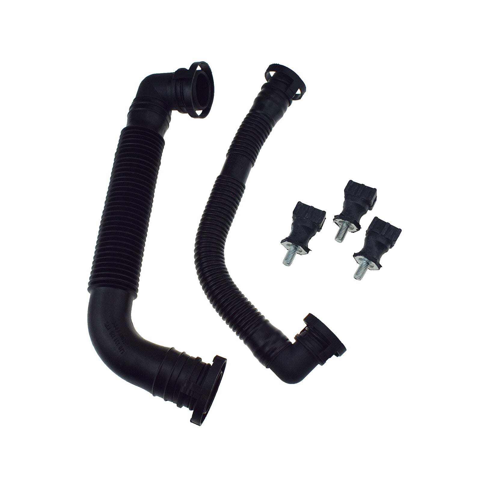 Smog Secondary Air Pump Breather Hose  3Mounts for Audi A4 for VW for Passat B6 for Golf 5