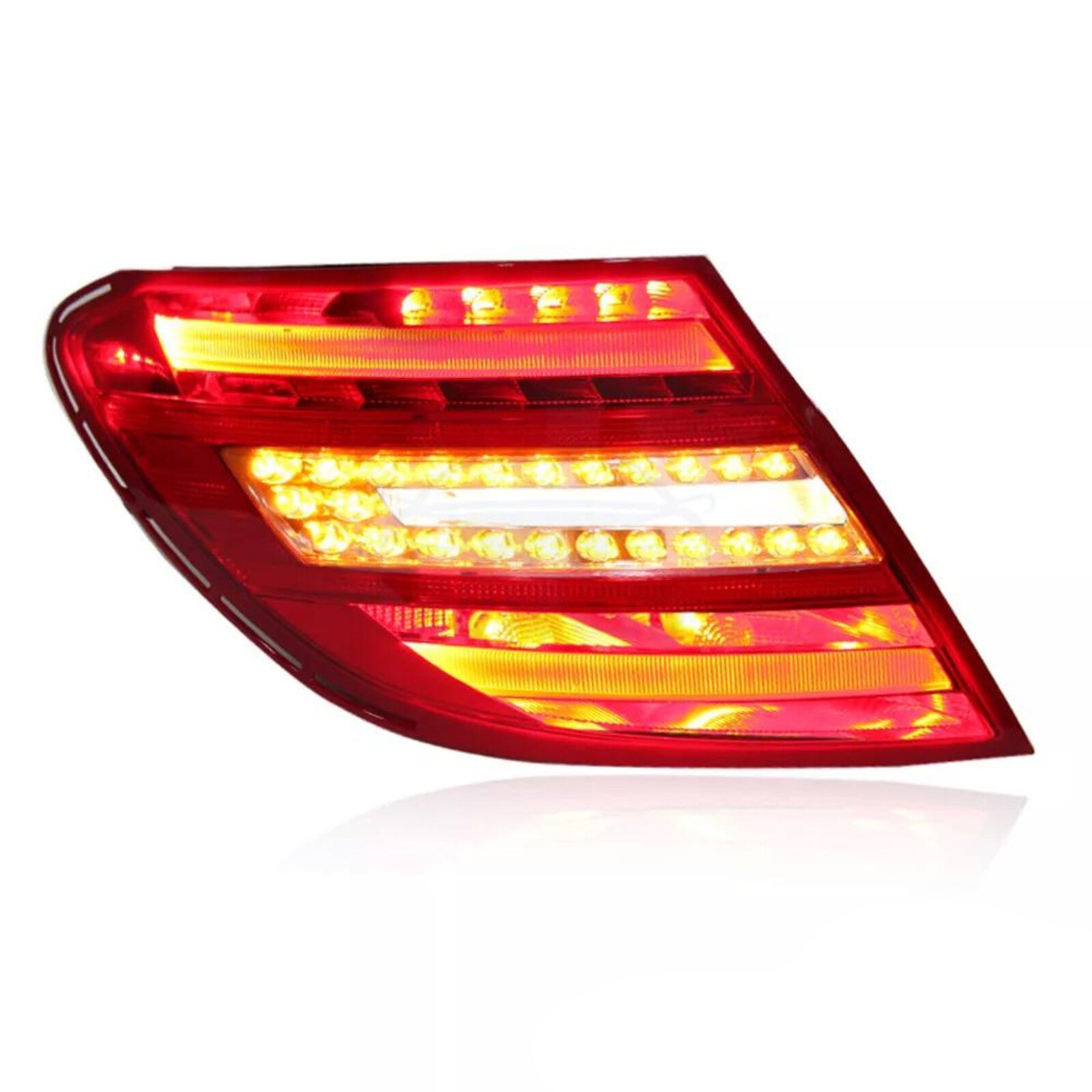 Left LED Brake Tail Light Red For 2011-2014 for Mercedes for Benz W204 C250 C300 C350