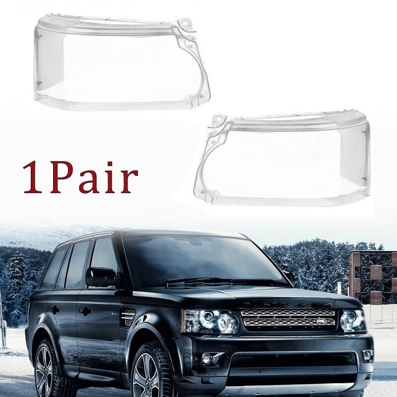 1. Transparent dual headlight lens caps for Land Rover for Range Rover Sport (2010-2013)