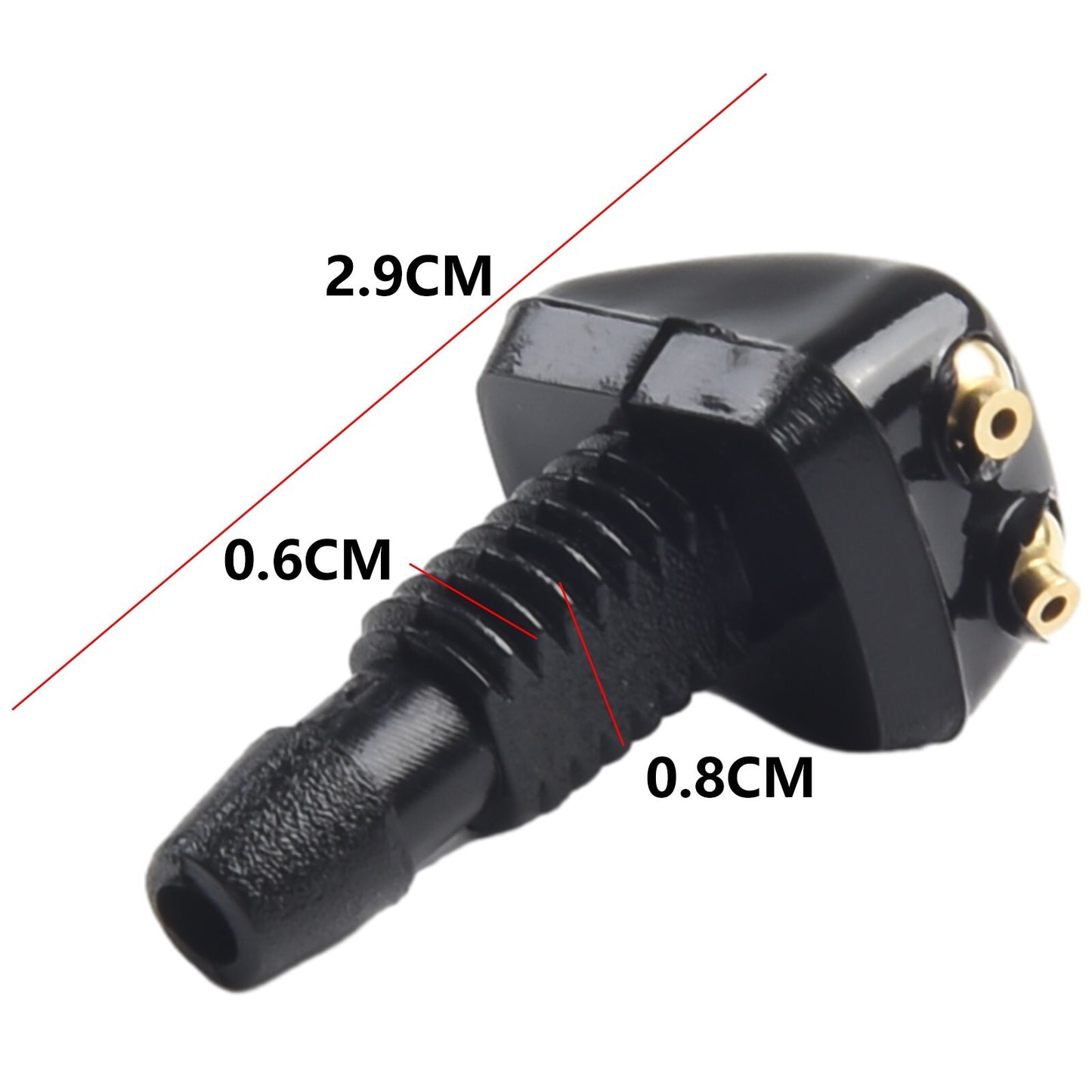 Washer Jet Washer Wiper Nozzle Car Accessories ABS Plastic Anti-corrosion