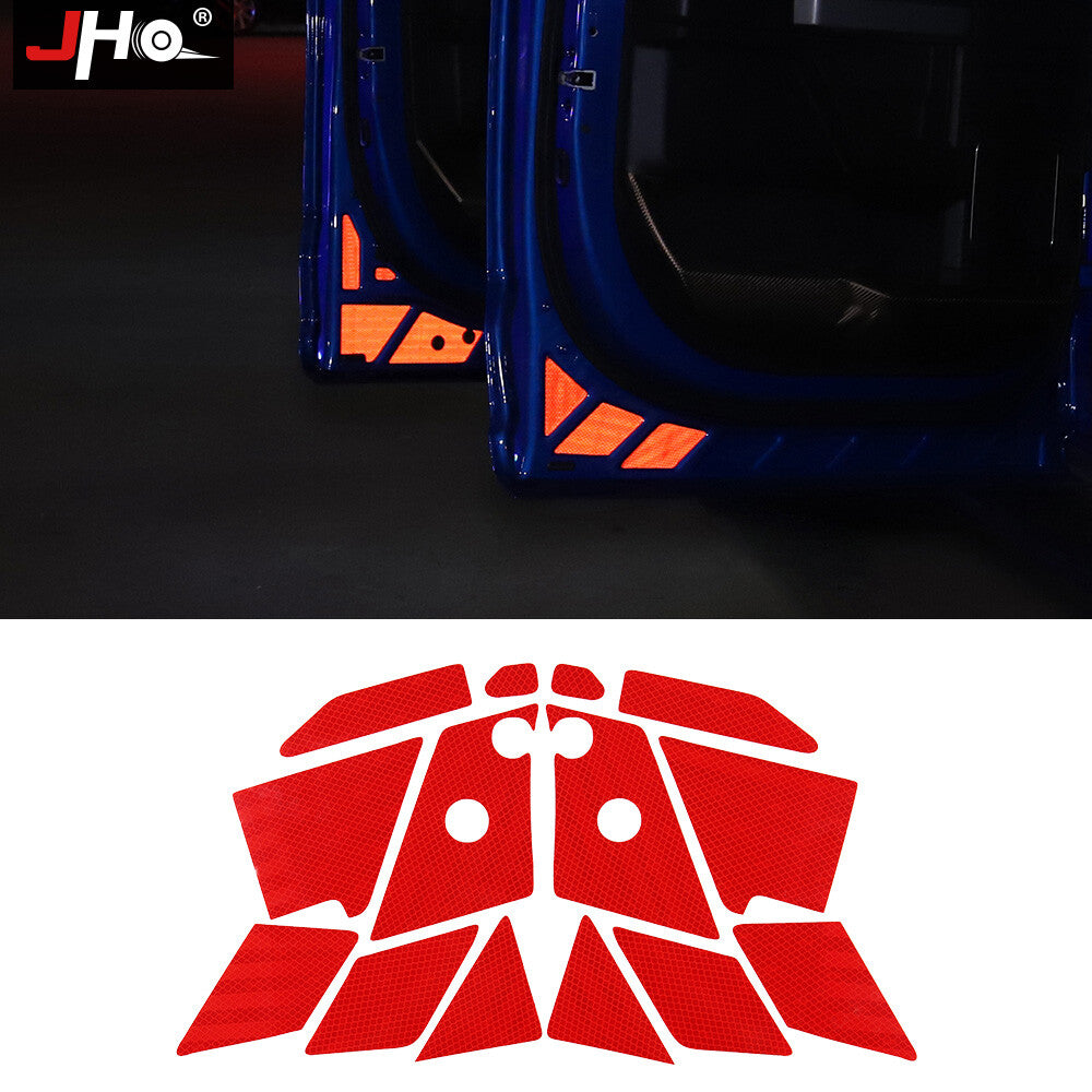Car Door Open Reflective Stickers Warning Decal Safe Tape for Ford F150 F-150
