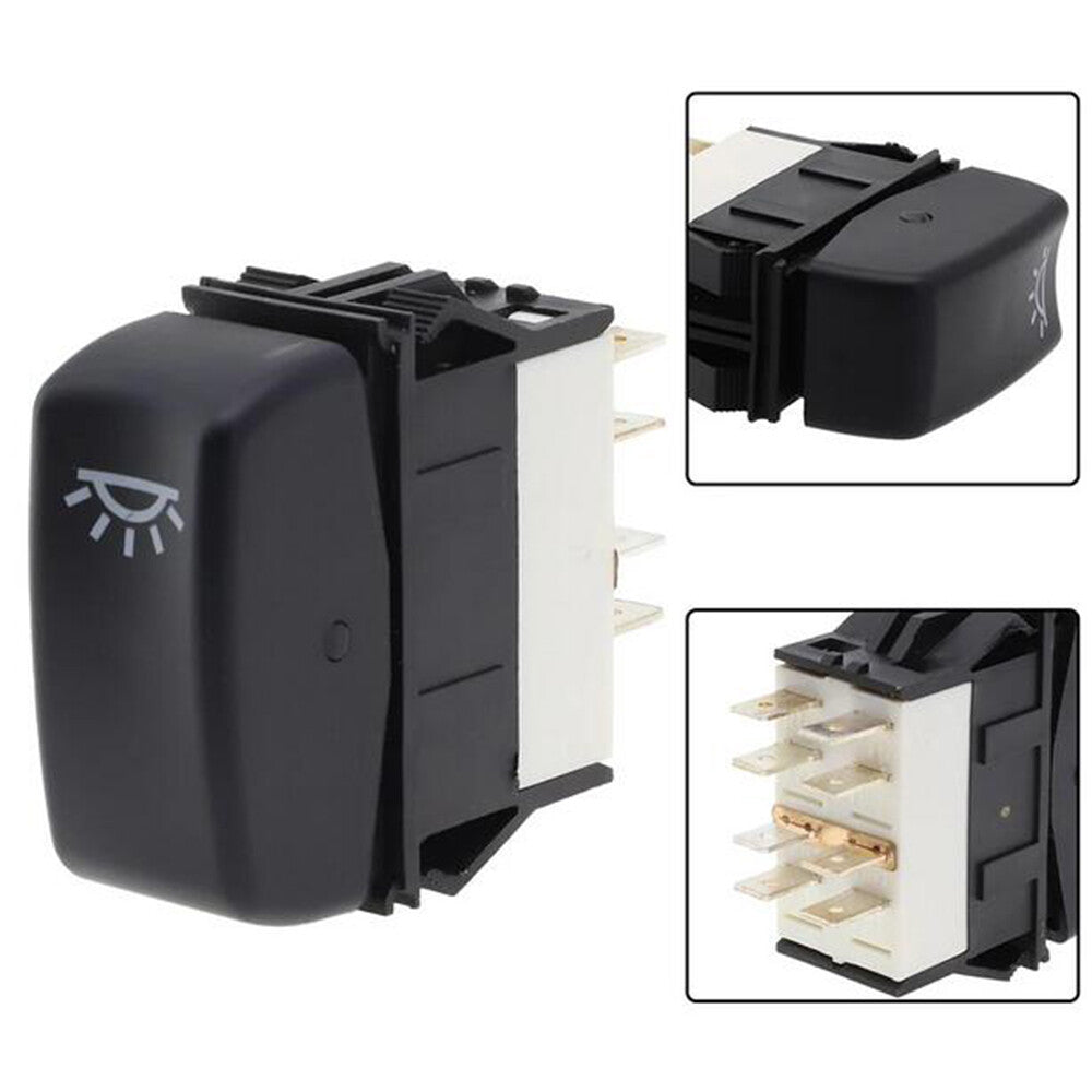 New Black Dome Lamp Rocker Switch Replacement P27-1040-10 57756925 for Kenworth