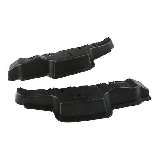 1 Pair Front Bumper Brackets Left Right Side Black for Cadillac SRX 2010-2016