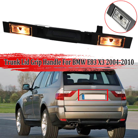 Rear tailgate handle assembly with key button suitable for 2004-10 for BMW X3 E83 51133403611