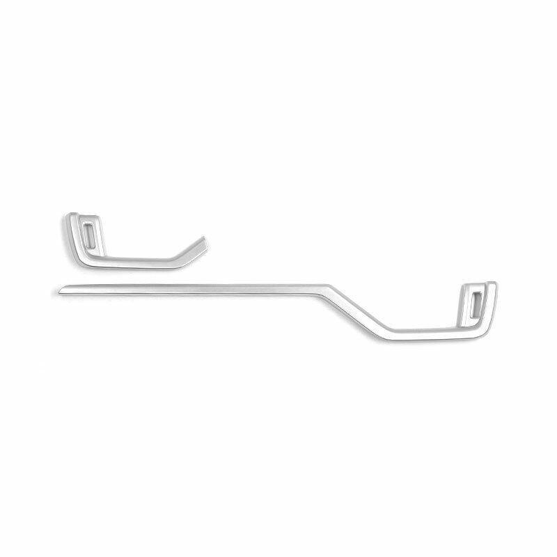Matte Silver ABS Center Console Dashboard Strip Cover for Toyota RAV4 2019-2023