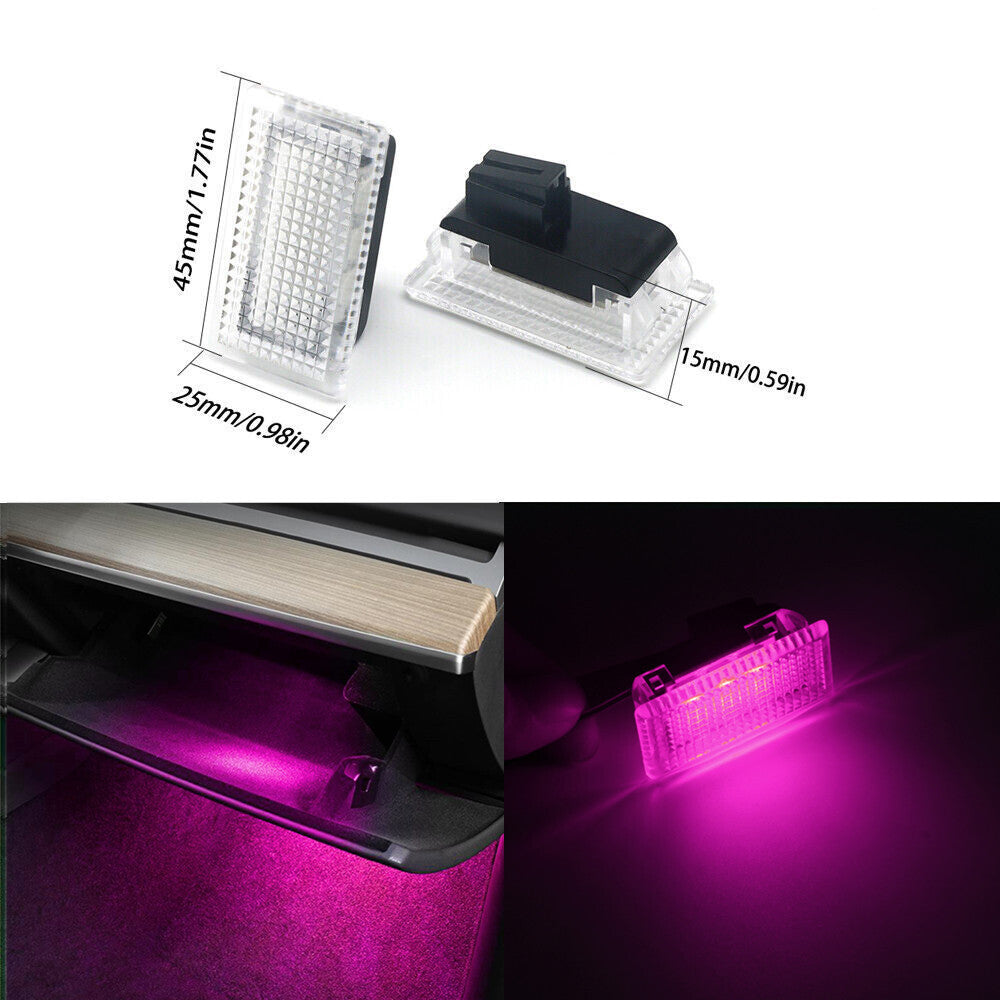 for Tesla Model 3 S Y X Interior LED Lights Kit Replacement Pink Purple Lights