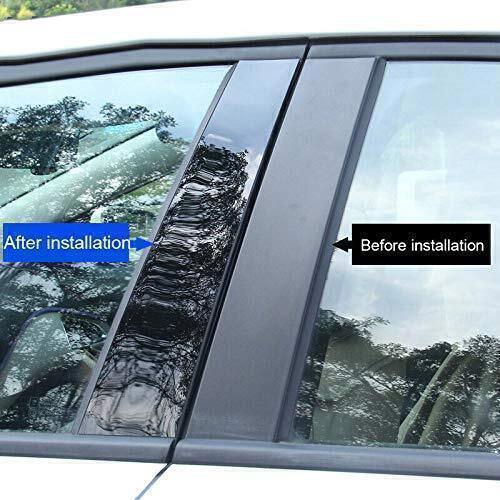 for BMW X7 G07 19-2024 Piano Black Pillar Posts Door Window Molding Strip Trims