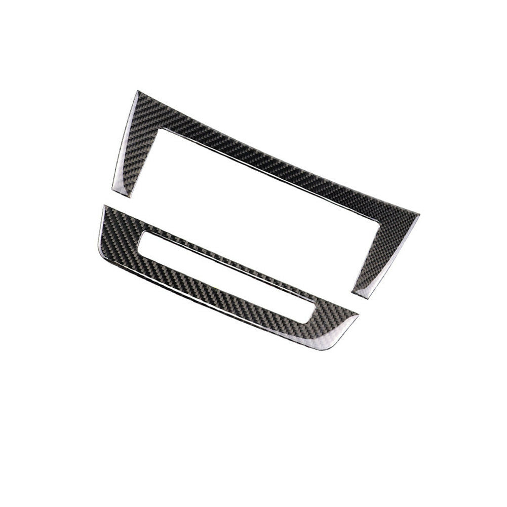 Carbon Fiber Central CD Panel Trim for Mercedes-Benz C-Class W204 11-13
