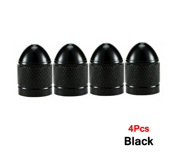 4-piece car tire valve cover rod air dust cover dustproof Neo chrome alloy bomb for Peugeot