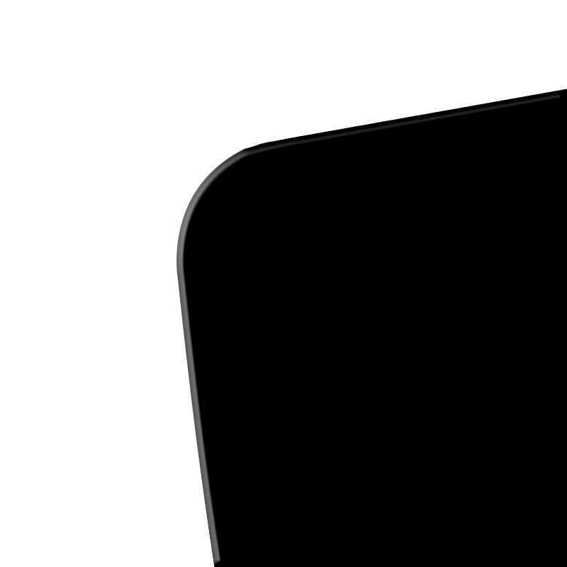 Glossy black gear panel cover sticker for Honda CRV interior (07-11-)