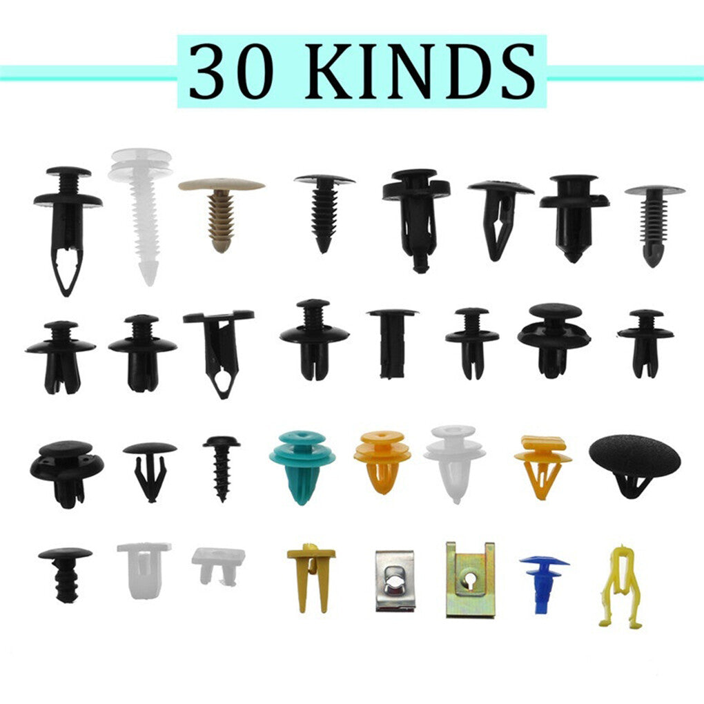 Car Nylon Bumper Fender Trimetainer Fastener Rivet Push Clips for Ford for Chrysler