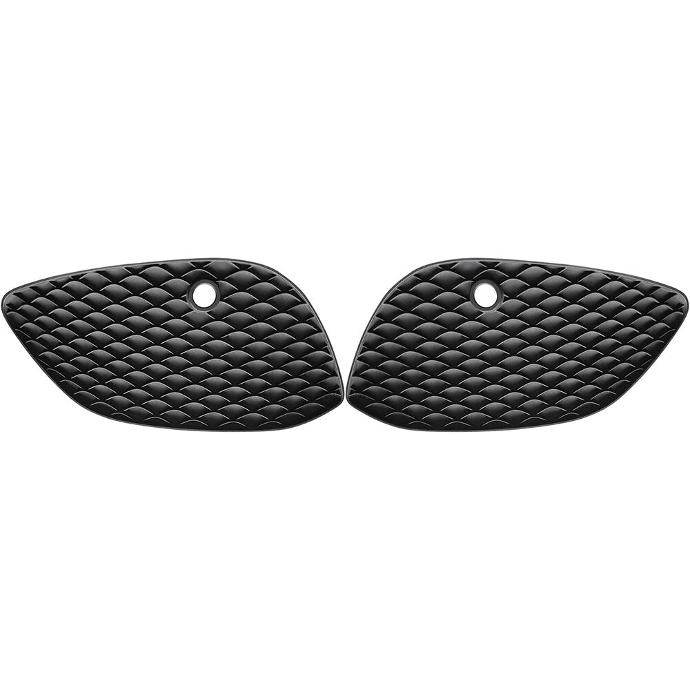 2PCS Front Bumper Grilles Grills Black Fits 2016-19 for Mercedes GLC300 Left Right