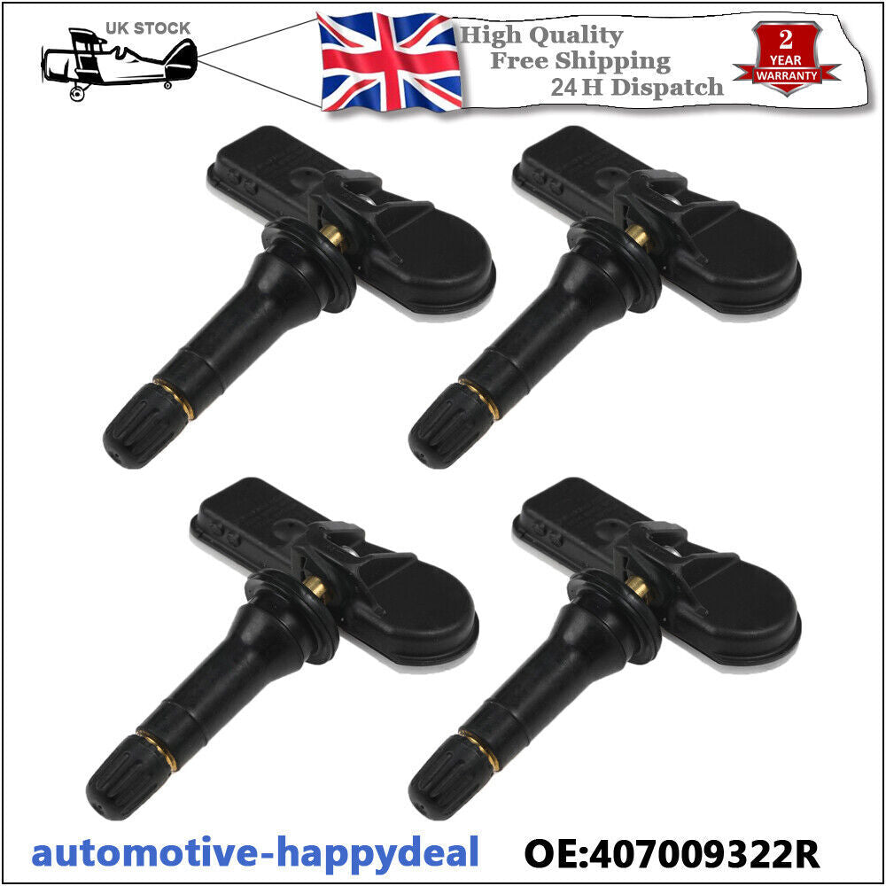 4X Tyre Valve Pressure Sensor for Renault Clio IV , Captur , Kangoo  for Dacia New