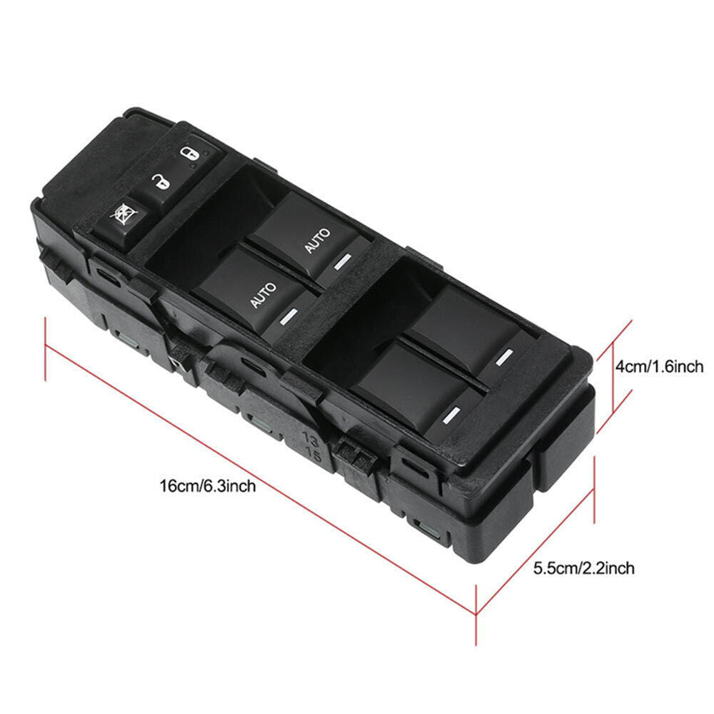 Power Window Switch Fits for Dodge for Chrysler 2007 2008 2009 2010-2014 04602781AA