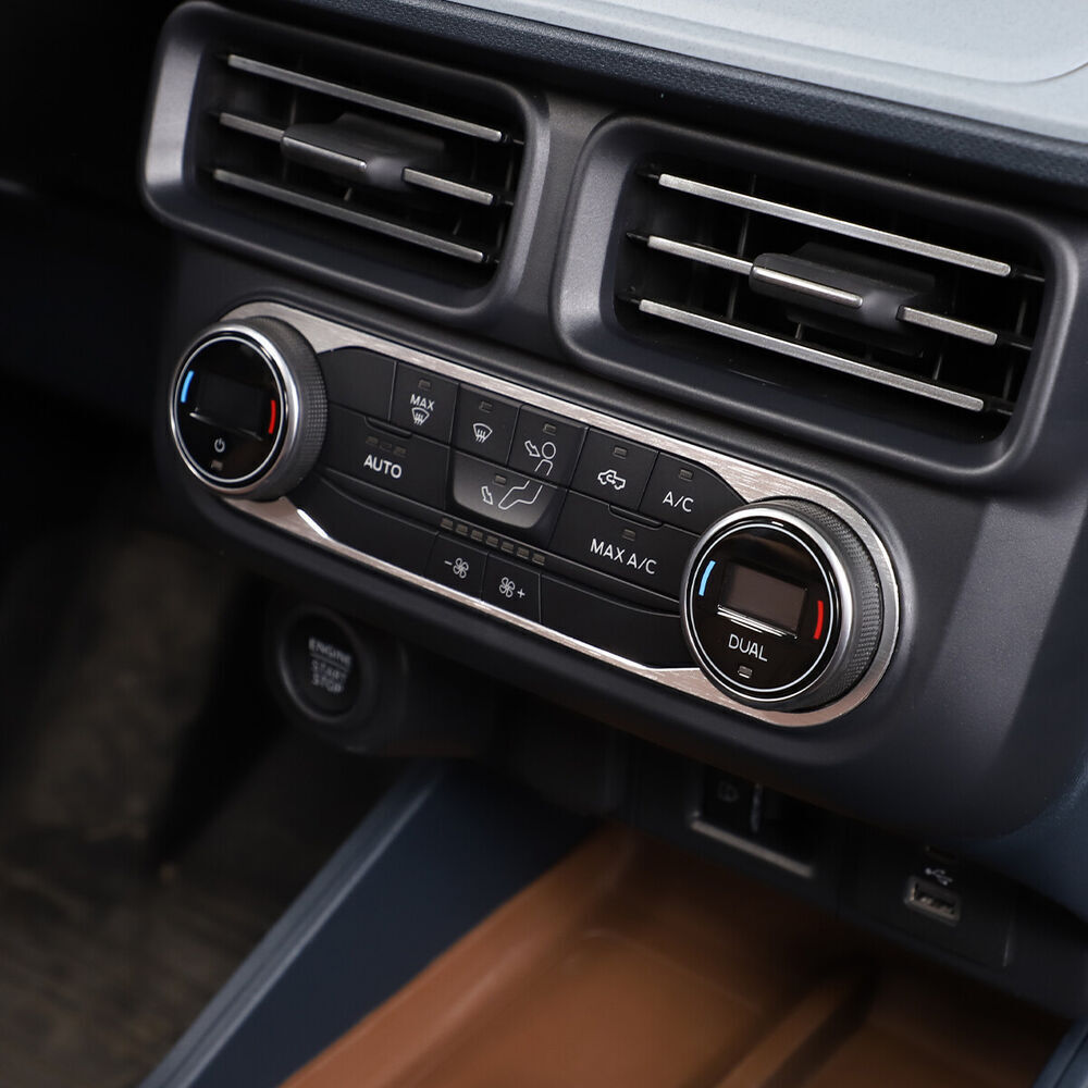 Alloy Air Conditioning Fashion Button Switch Cover for Ford Maverick 2022-23