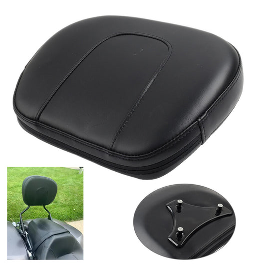 Passenger Sissy Bar Backrest Pad Bracket fits for Harley Touring Electra Street