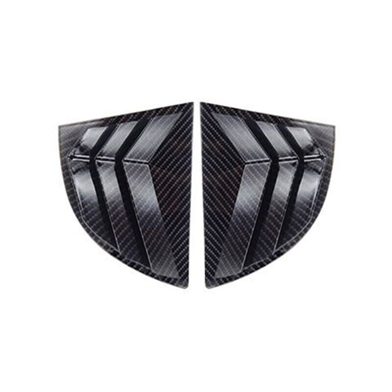 Carbon Fiber Side Vent Window Scoop Louver Cover Trim for Honda for Civic 2006-2011