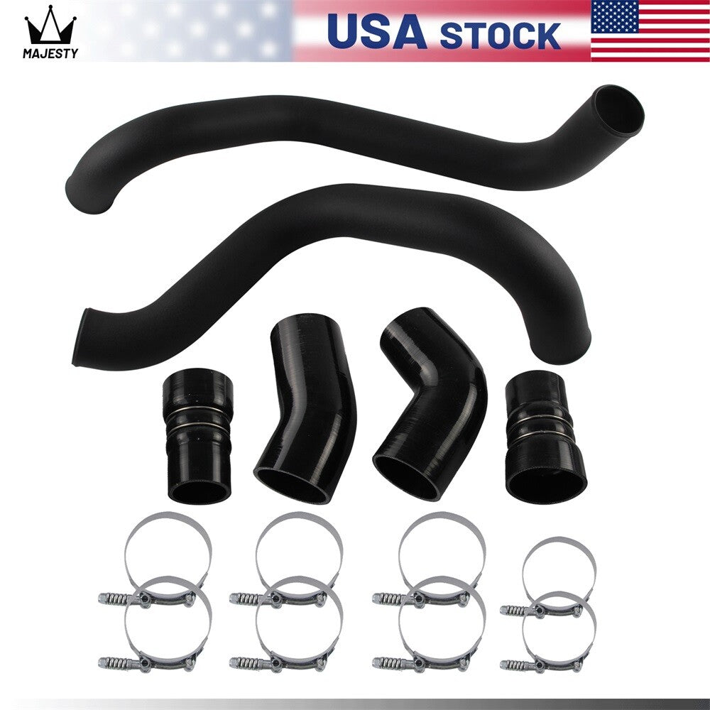 3 Intercooler Pipe Boot Kit For 02-04 GM for GMC 6.6L LB7 Duramax Diesel Black