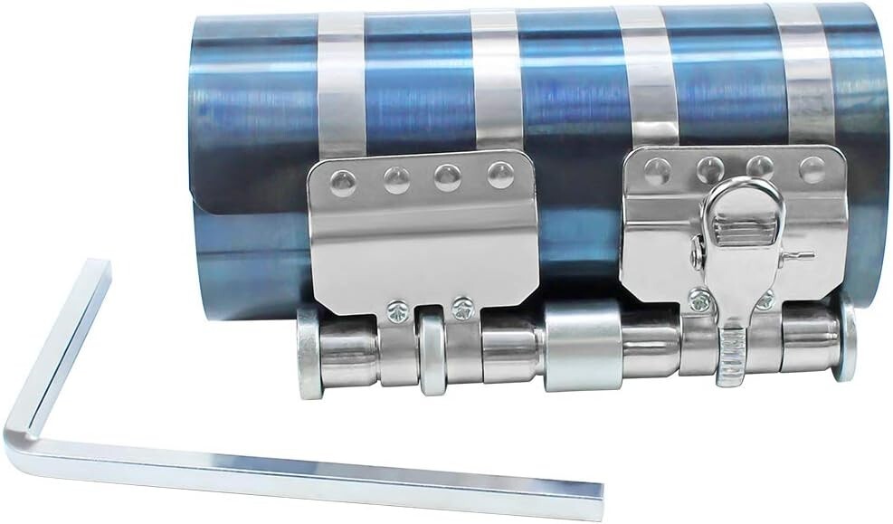 6¡± Piston Ring Compressor,Adjustable Ratchet Piston Installer Tool Removal Tool