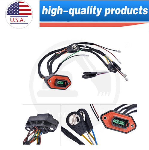 Fuel Injector Wiring Harness US for 4P9537 4P-9537 345B E345B New
