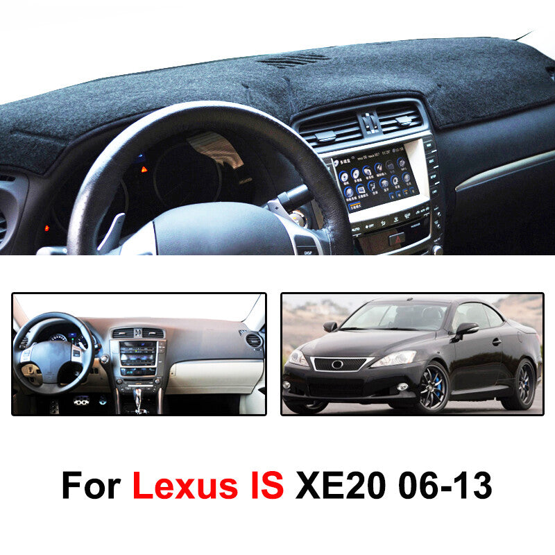 Dash Mat Dashmat for Lexus IS F 2006 2007-2013 Sun Shade Pad Car Dashboard Cover