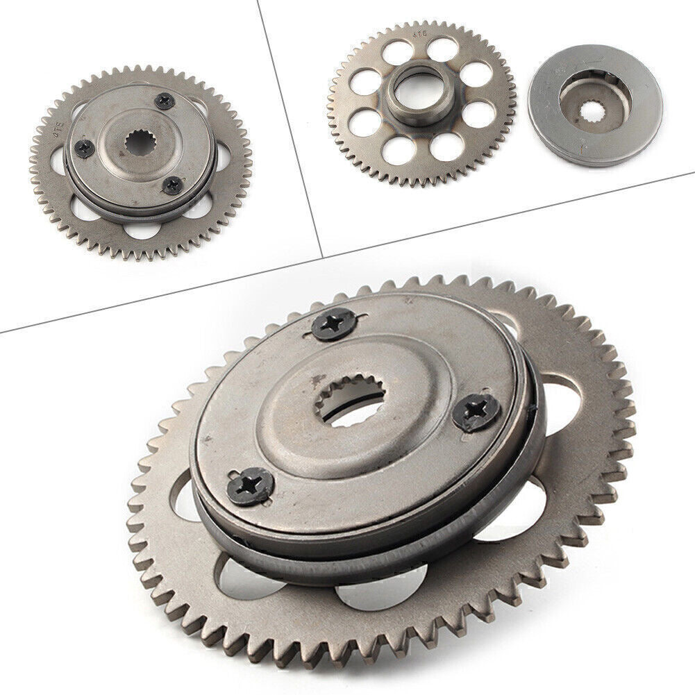 for Yamaha Breeze Grizzly YFM 125 Engines One Way Starter Clutch Driven Gear Kit