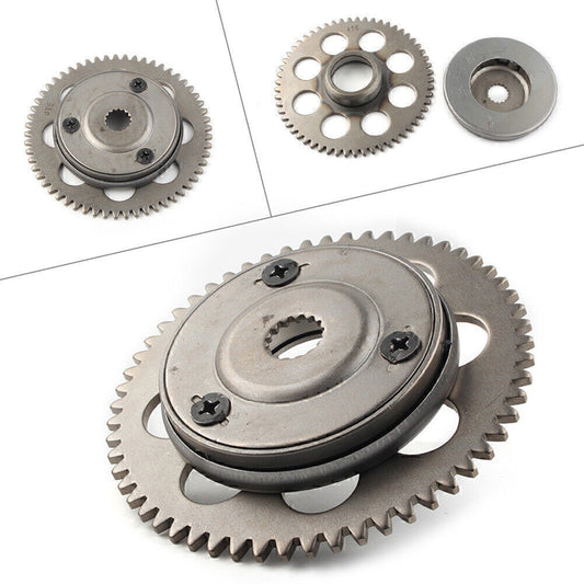 for Yamaha Breeze Grizzly YFM 125 Engines One Way Starter Clutch Driven Gear Kit