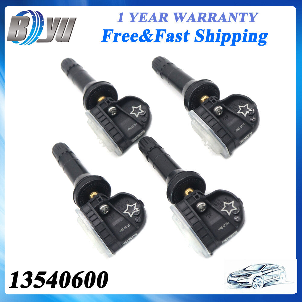 4x 13540600 Tire Pressure Sensor TPMS for Chevy Silverado Cadilac for Buick for GMC New