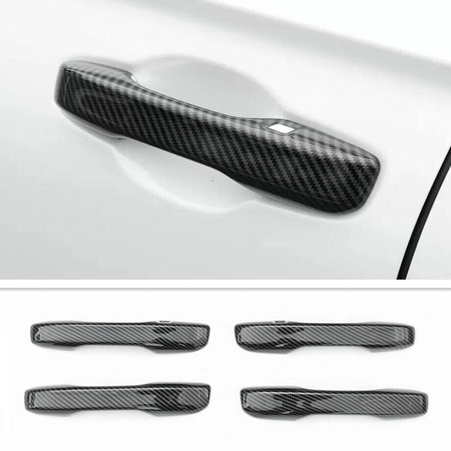 for Honda CRV CR-V 2023-2024 Carbon Fiber Side Door Handle molding Cover Trim 4X