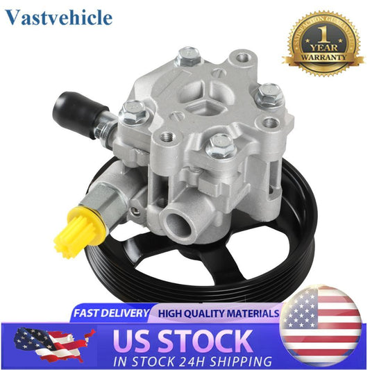 Power Steering Pump w/ Pulley for 2001-2007 for Dodge Caliber 2007-2012 2.4L 20-2401