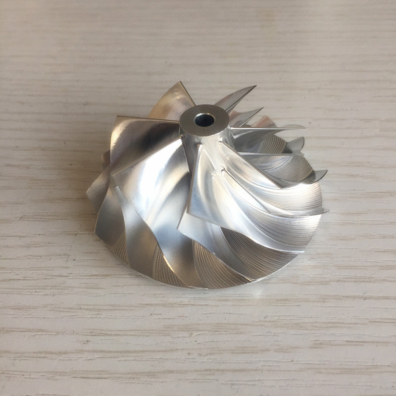 K04 7+7 Blade 49.62/61.98 mm High-Performance Turbobele Compressor Wheel