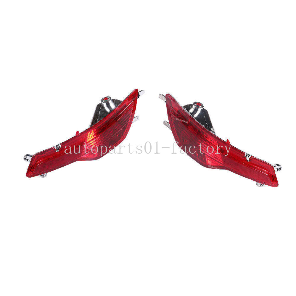 1 Pair Rear Left+Right Bumper Fog Light Reflector for BMW E71 E72 X6 08-2010