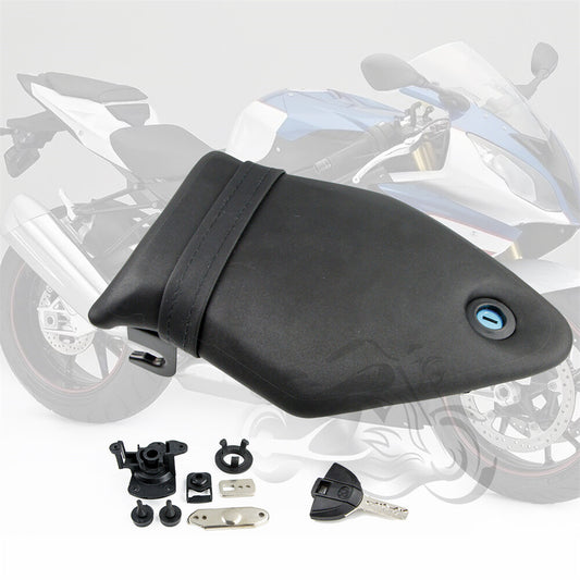 for Bmw S1000Rr 09-18 10 11 12 13 14 15 Fit For Black Rear Passenger for Seat Cushion