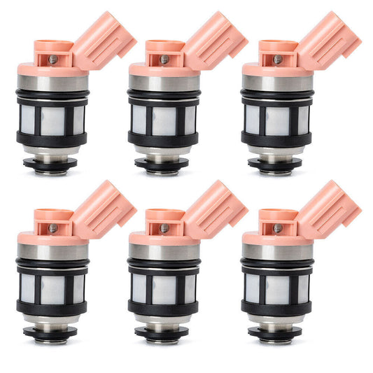 6x For 1996-2004 for Nissan Frontier Pathfinder Xterra 3.3L 166001800 Fuel Injectors