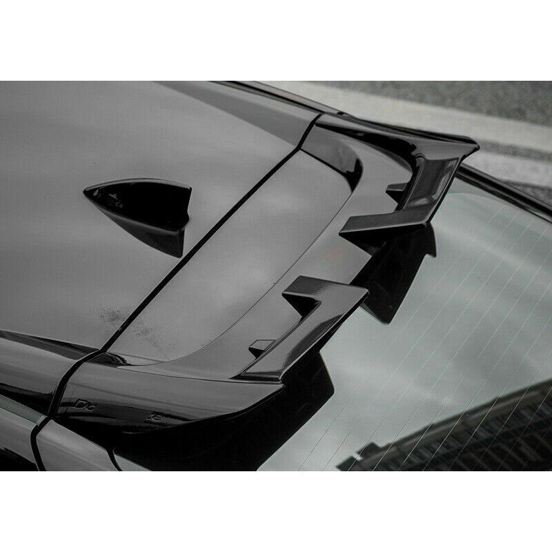 for Honda for Civic Hatchback 2016-2021 Roof Spoiler Black Rear Window Splitter Wing