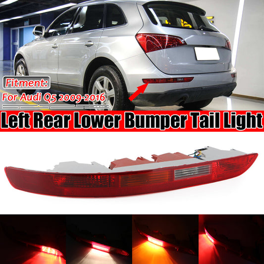 Rear Left Side Lower Bumper Tail Light Reverse Stop Lamp for Audi for Q5 2009-2016