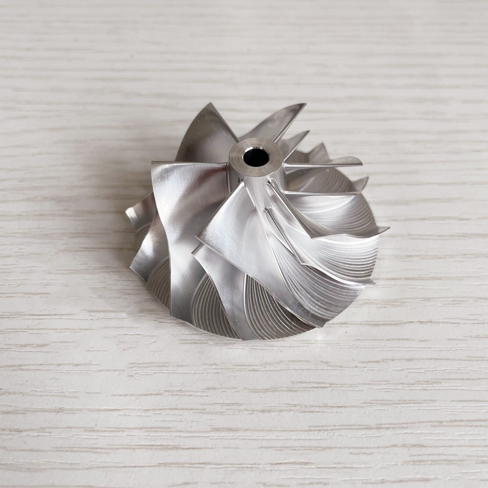 TD04L6-15TK31 42.00/56.02 mm 6+6 blade turbine blank compressor impeller