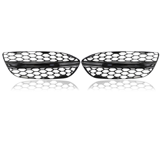 2x Front Fog Light Air Vent Grille Cover for Mercedes-Benz W205 2015-2018