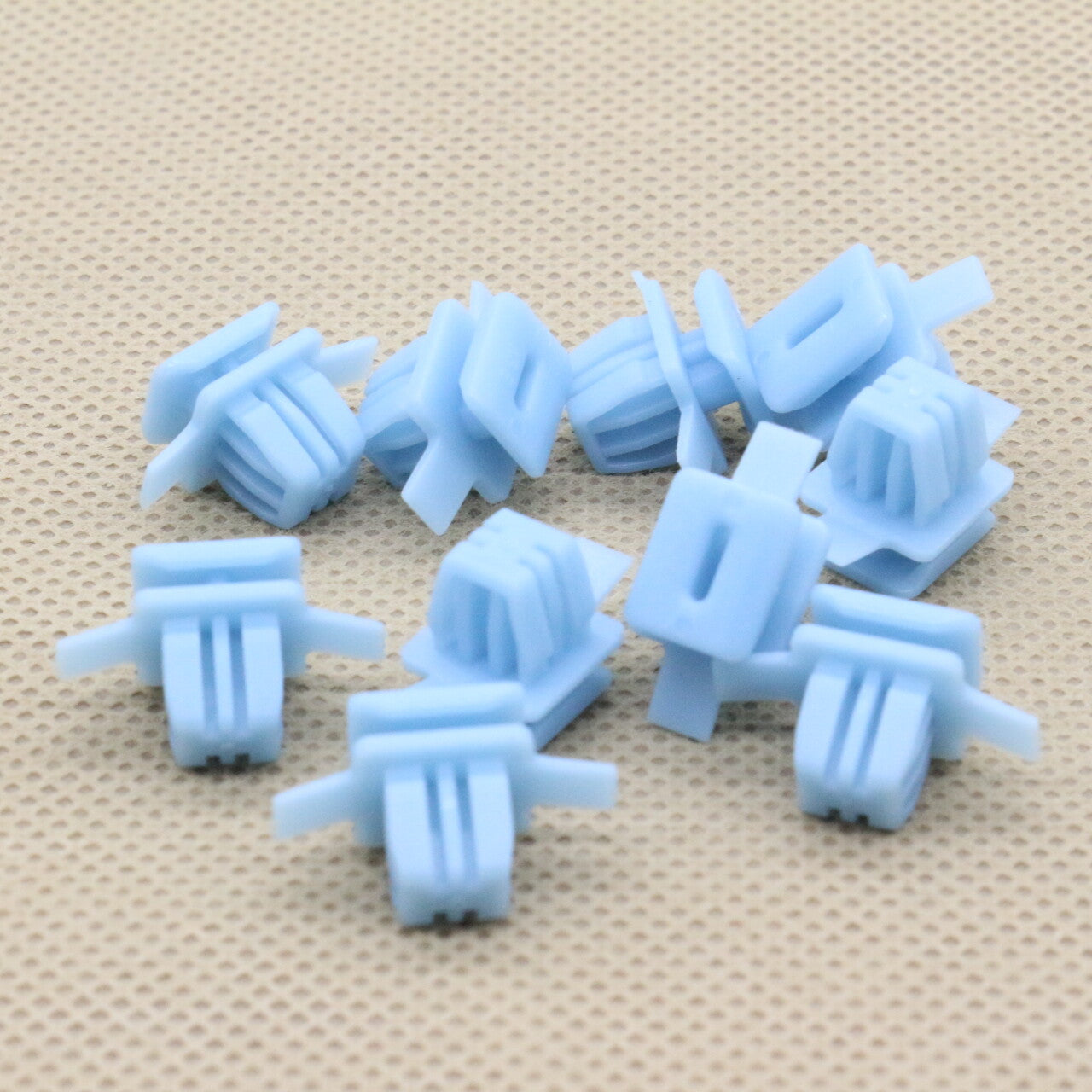 Fender  Rear Door Pillar Exterior Trim Clip for Honda 91513-SYP-003,Pack of 10