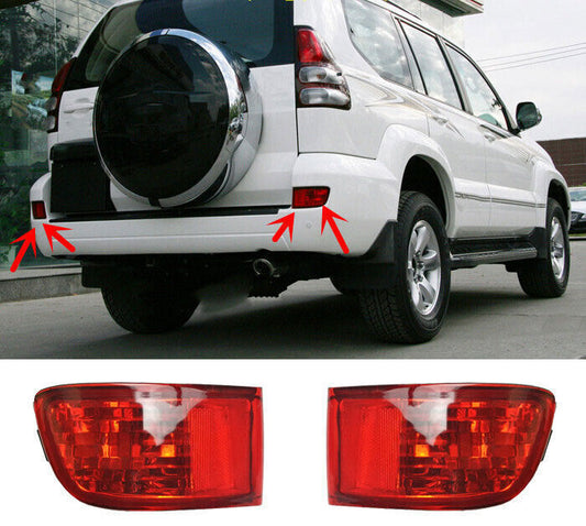 LHRH for Toyota Prado LC120 03-2009 Auto Rear Bumper Lamps Fog Lights Replace