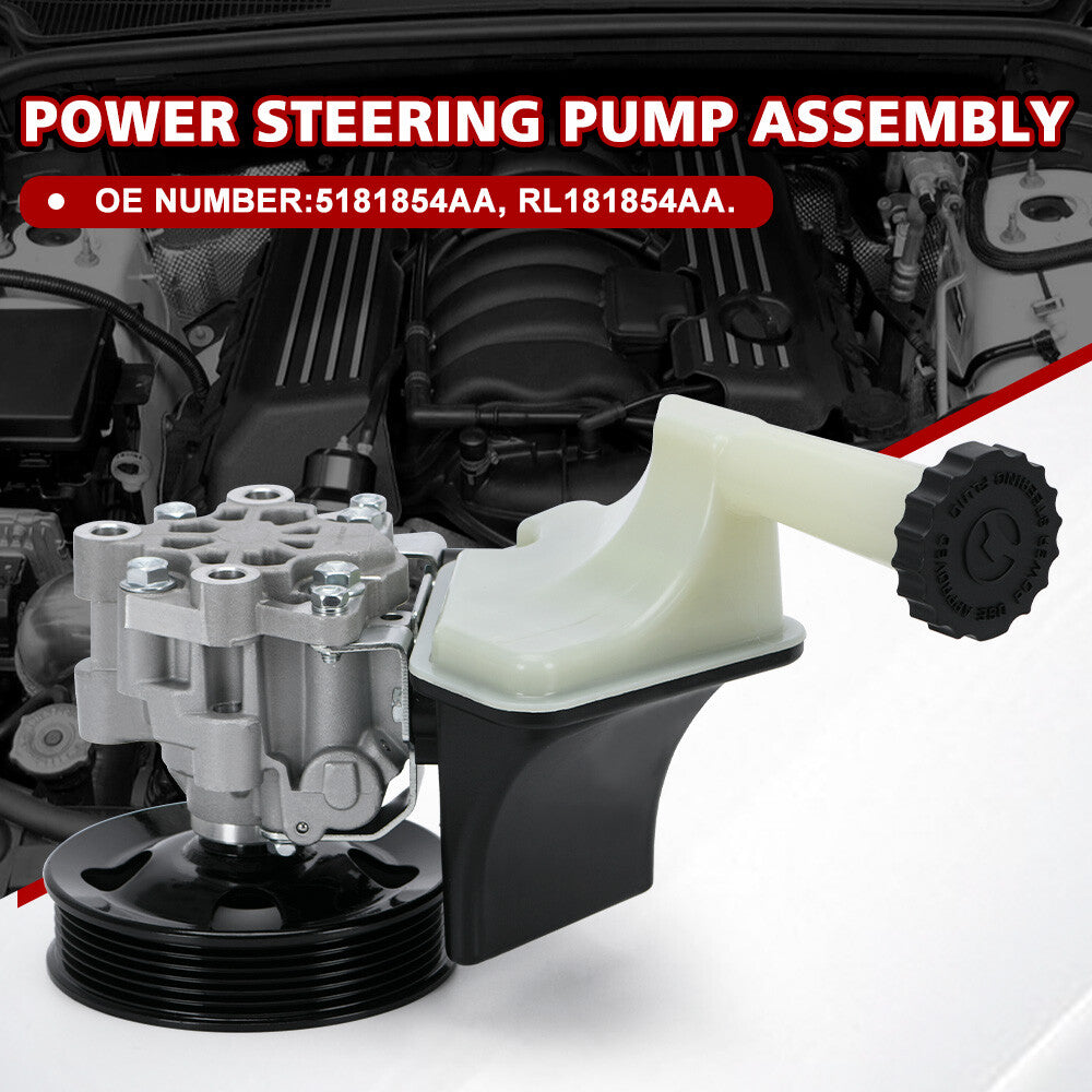 For Power Steering Pump 5181854AA for Dodge Charger for Challenger Cherokee 300